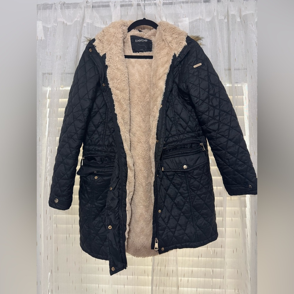 Bebe puffy warm jacket